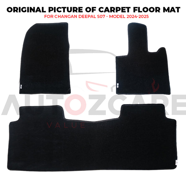 Changan Deepal S07 Genuine Fitting Carpet Floor Mat 3PCS - Model 2024-2025