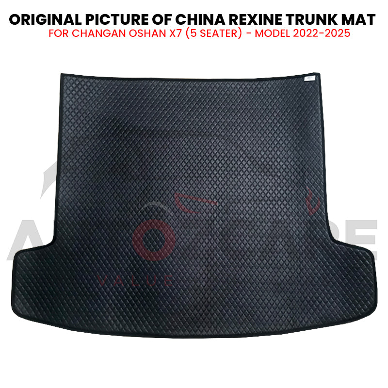 Changan Oshan X7 China Rexine Custom-Size Trunk Mat - Model 2022-2025