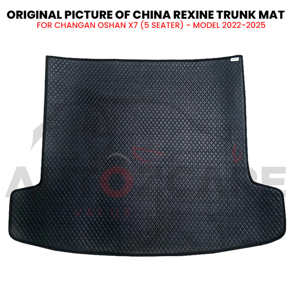 Changan Oshan X7 China Rexine Custom-Size Trunk Mat - Model 2022-2025