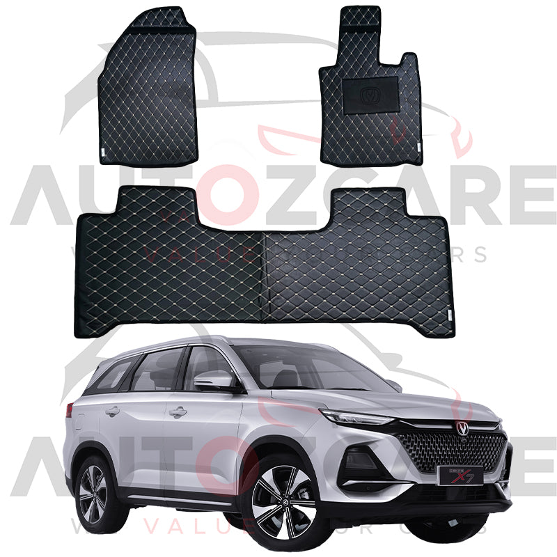 Changan Oshan X7 7D Floor Mat ( Flat Style ) - Model 2022-2025