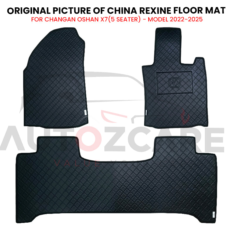 Changan Oshan X7 China Rexine Floor Mat - Model 2022-2025