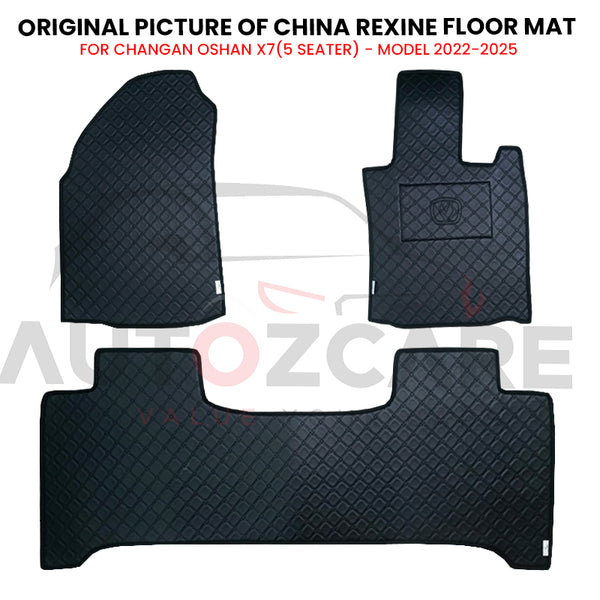 Changan Oshan X7 China Rexine Floor Mat - Model 2022-2025