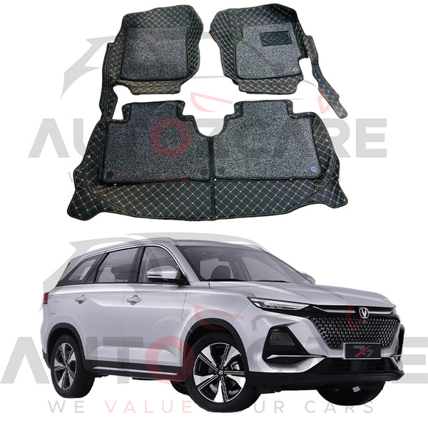 Changan Oshan X7 9D Custom Floor Mat - Model 2022-2025