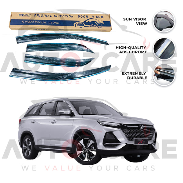 Changan Oshan X7 Air press sun visor with chrome - Model 2022-2025