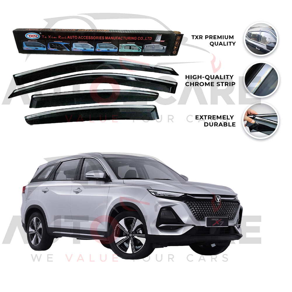 Changan Oshan X7 TXR press sun visor with chrome - Model  2022-2025