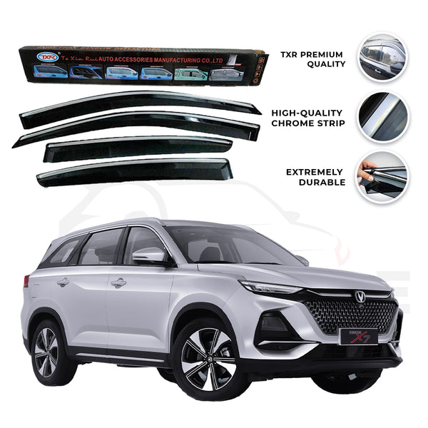 Changan Oshan X7 TXR press sun visor with chrome - Model  2022-2024