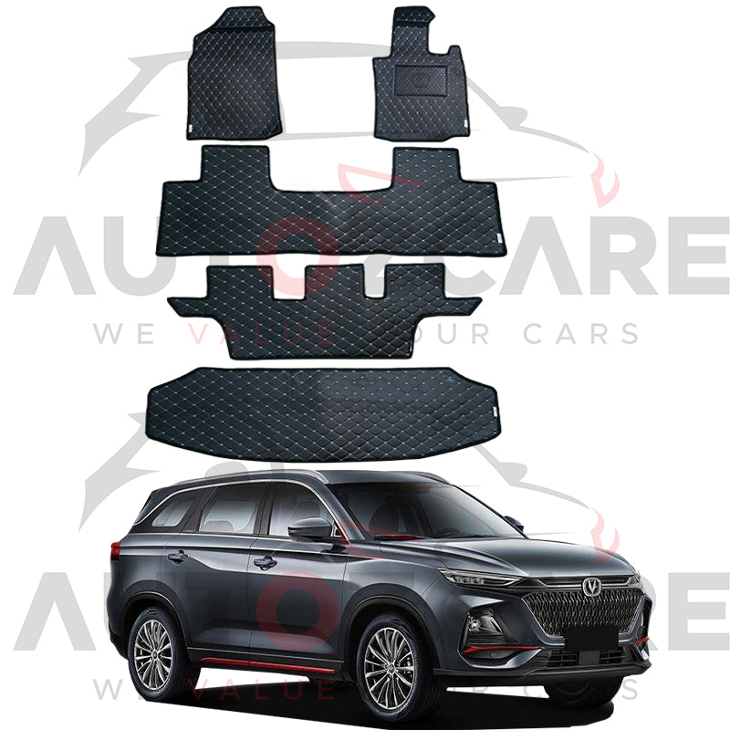 Changan Oshan X7 7D Floor Mat ( Flat Style ) - Model 2022-2025