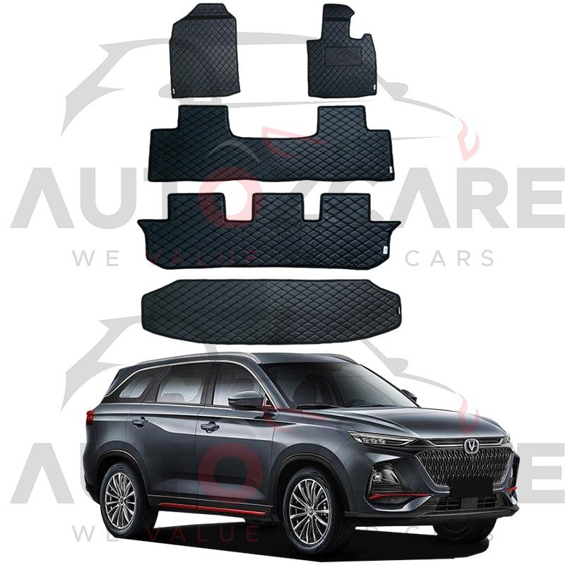 Changan Oshan X7 7D Floor Mat ( Flat Style ) - Model 2022-2025