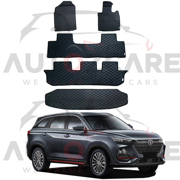 Changan Oshan X7 7D Floor Mat ( Flat Style ) - Model 2022-2025