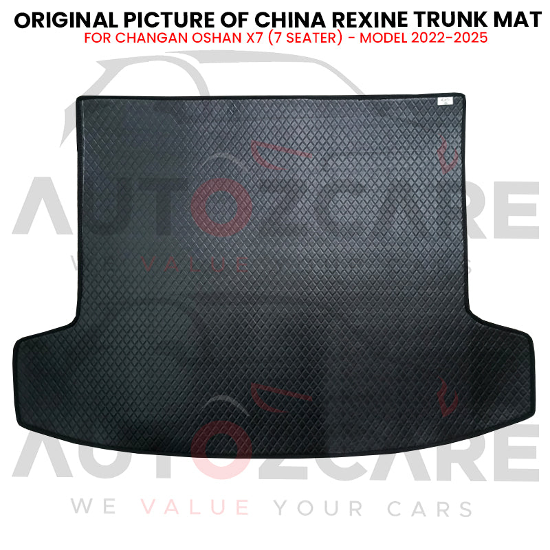 Changan Oshan X7 China Rexine Custom-Size Trunk Mat - Model 2022-2025