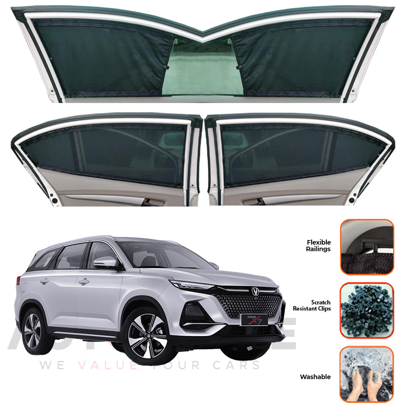 Changan Oshan X7 Custom Car Sliding Curtains - Model 2022-2025