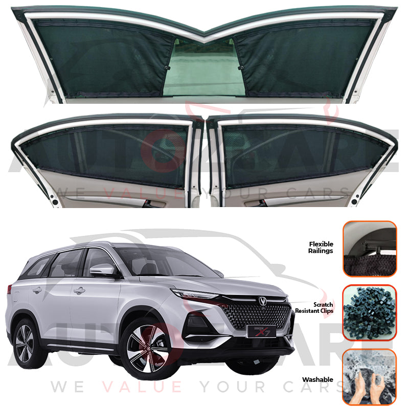 Changan Oshan X7 Custom Car Sliding Curtains - Model 2022-2025