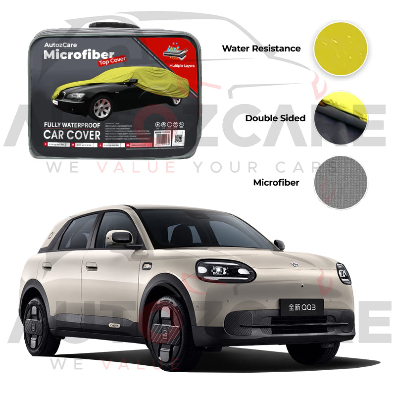 Chery QQ 3 Microfiber Car Top Cover - Model 2026
