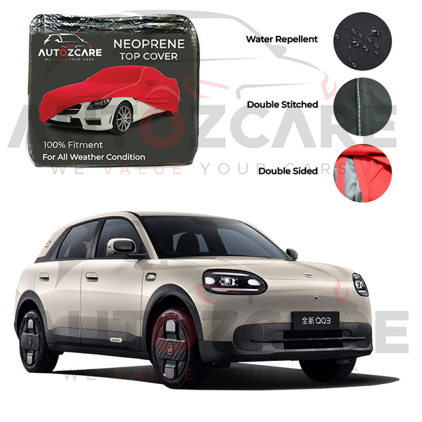 Chery QQ 3 Neoprene Car Top Cover - Model 2026