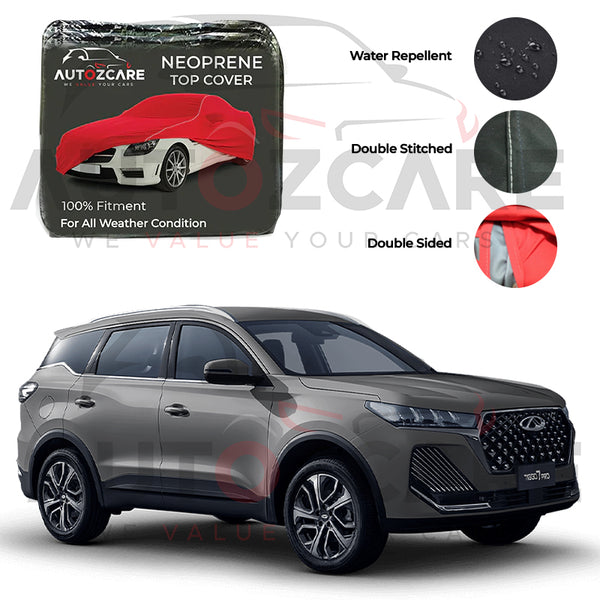 Chery Tiggo 7 Pro Neoprene Car Top Cover - Model 2022- 2026