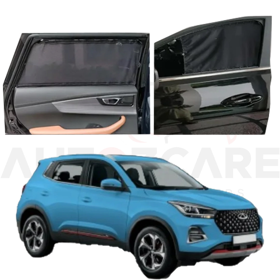 Chery Tiggo 4 Customize Car Curtain | Slidable Curtain Model 2022 - 2025