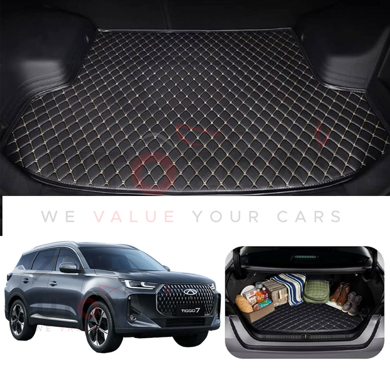 Chery Tiggo 7 7D Custom Car Trunk Mat - Model 2026