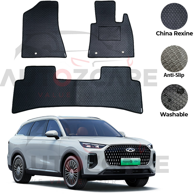 Chery Tiggo 9 China Rexine Floor Mat 4PCS - Model 2026