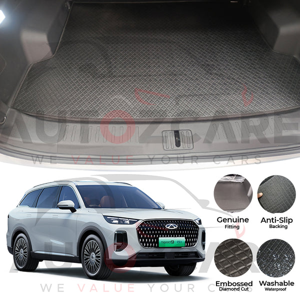 Chery Tiggo 9 China Rexine Custom-Size Trunk Mat - Model 2026