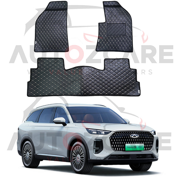 Chery Tiggo 9 7D Floor Mat (Flat Style) 4PCS - Model 2026