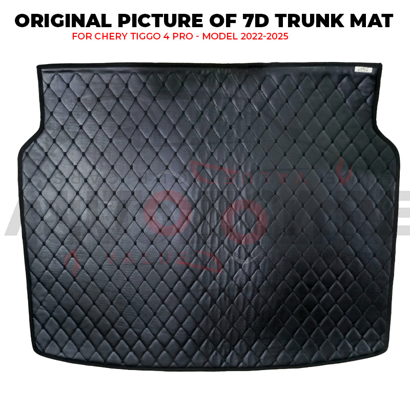 Chery Tiggo 4 Pro 7D Custom Car Trunk Mat - Model 2022-2025