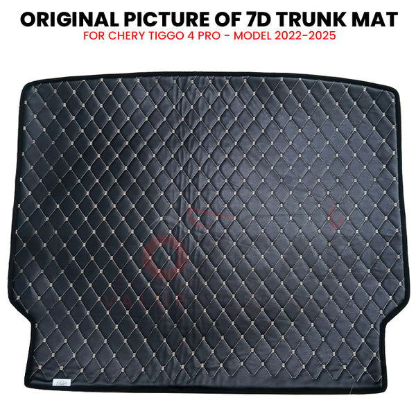 Chery Tiggo 4 Pro 7D Custom Car Trunk Mat - Model 2022-2025