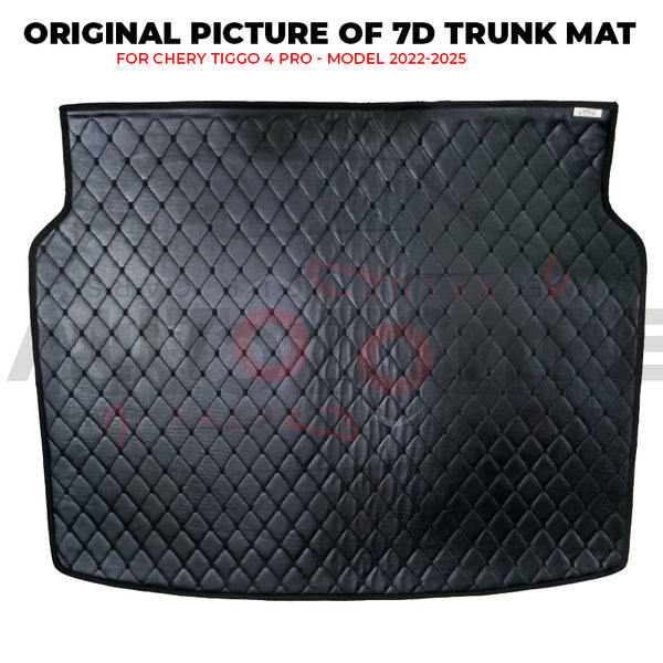 Chery Tiggo 4 Pro 7D Custom Car Trunk Mat - Model 2022-2025