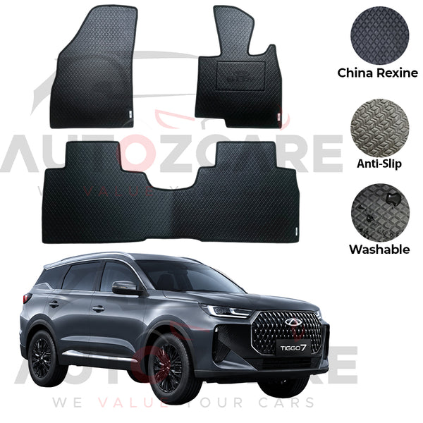 Chery Tiggo 7 China Rexine Floor Mat 3PCS - Model 2026