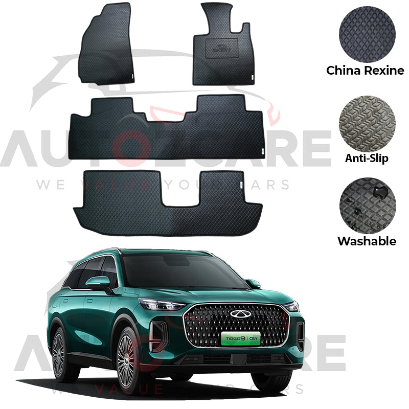 Chery Tiggo 9 China Rexine Floor Mat 4PCS - Model 2026