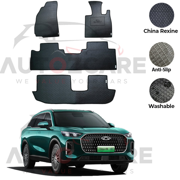 Chery Tiggo 9 China Rexine Floor Mat 4PCS - Model 2026