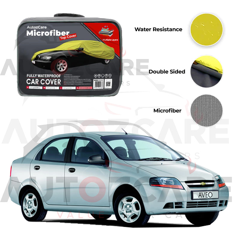 Chevrolet Aveo Microfiber Car Top Cover - Model 2006-2009