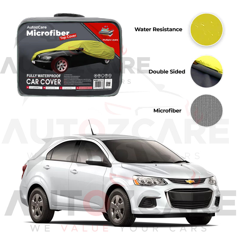 Chevrolet Aveo Microfiber Car Top Cover - Model 2012-2020