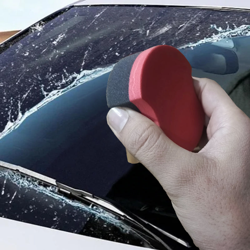 AutozCare Glass Cleaner with Cleaning Applicator Pad (Pack Of 2)