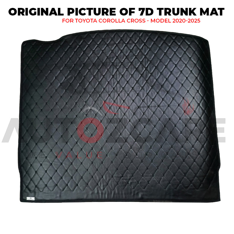 Toyota Corolla Cross 7D Custom Car Trunk Mat - Model 2020-2025