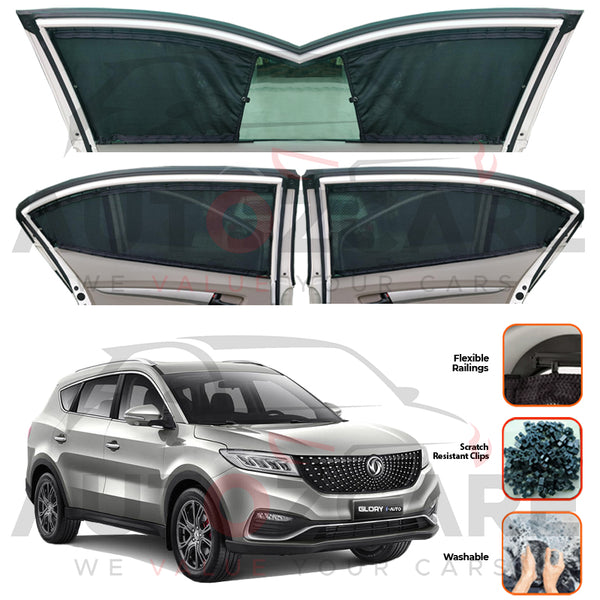 DFSK Glory 580 Pro Custom Car Sliding Curtains - Model 2018-2025