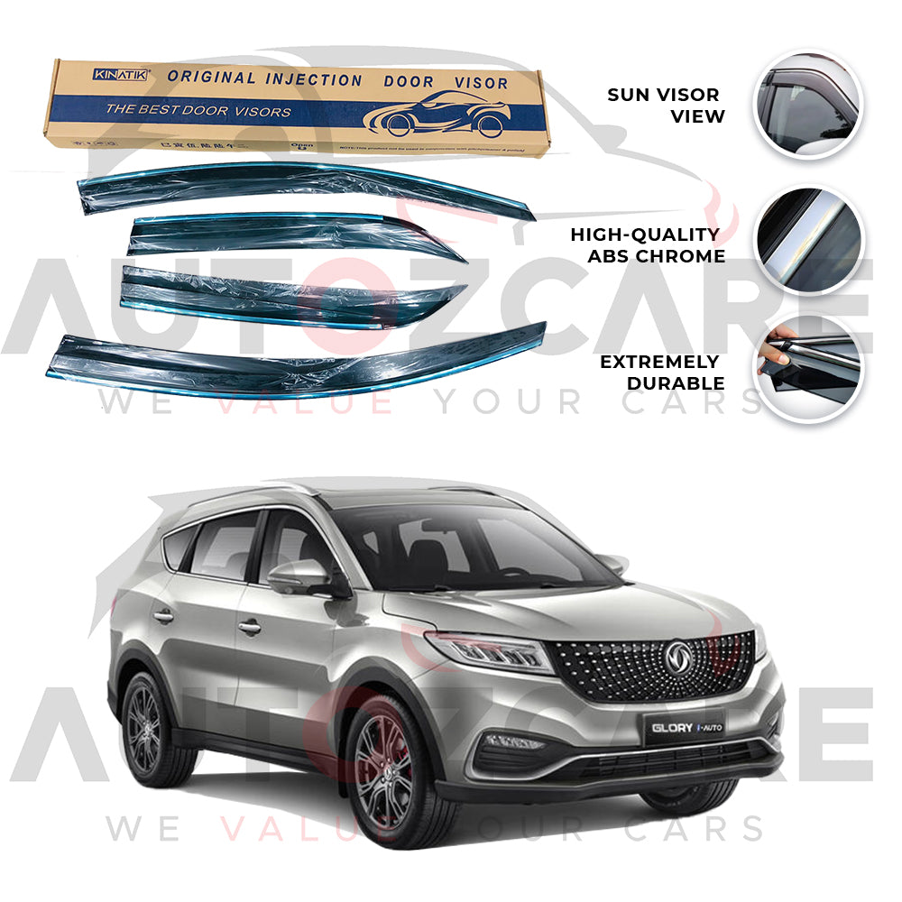 DFSK Glory 580 pro Air press sun visor with chrome - Model 2018-2025