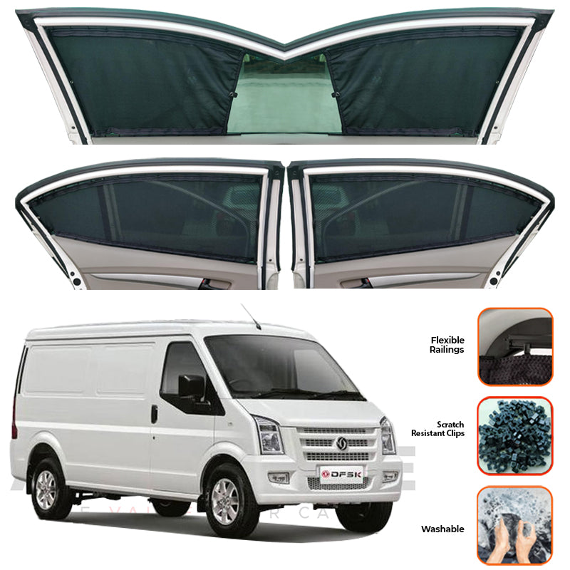 DFSK Prinkle  Custom Car Sliding Curtains - Model 2016-2025