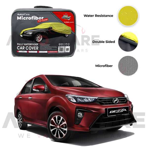 Daihatsu Bezza Microfiber Car Top Cover - Model 2016-2026