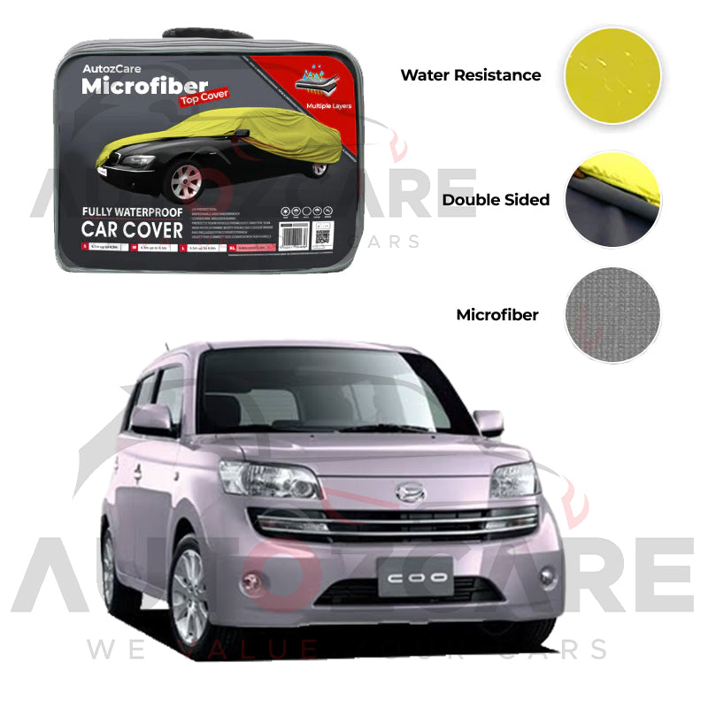Daihatsu Coo Microfiber Car Top Cover - Model  2006-2012