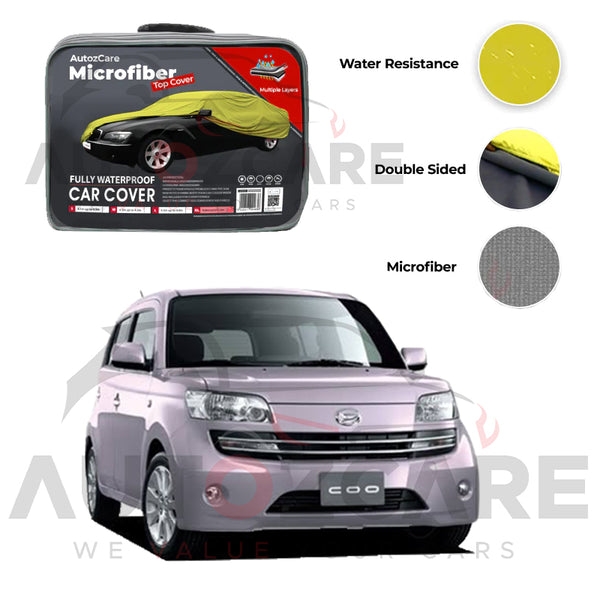 Daihatsu Coo Microfiber Car Top Cover - Model  2006-2012