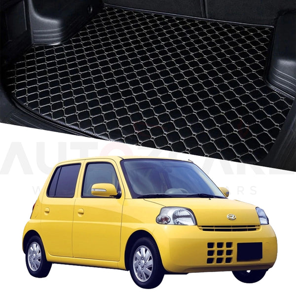 Daihatsu Esse 7D Custom Car Trunk Mat - Model 2005-2011