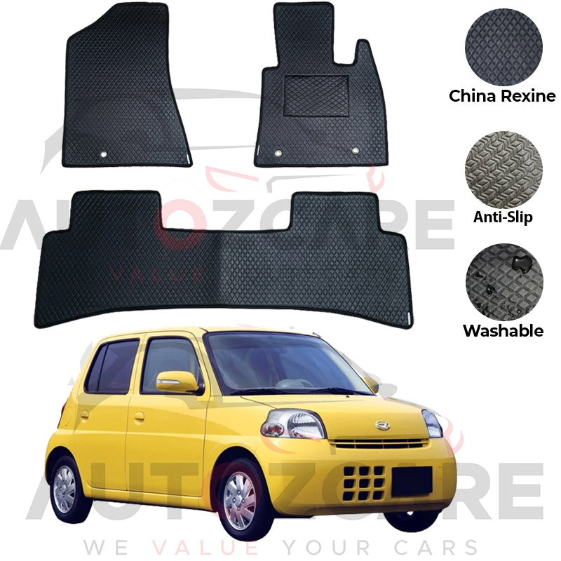 Daihatsu Esse China Rexine Floor Mat 3PCS - Model 2005-2011