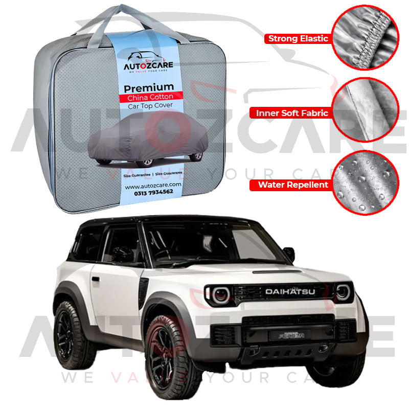 Daihatsu Feroza 2025 | China Cotton Top Cover | Soft Inner Fabric