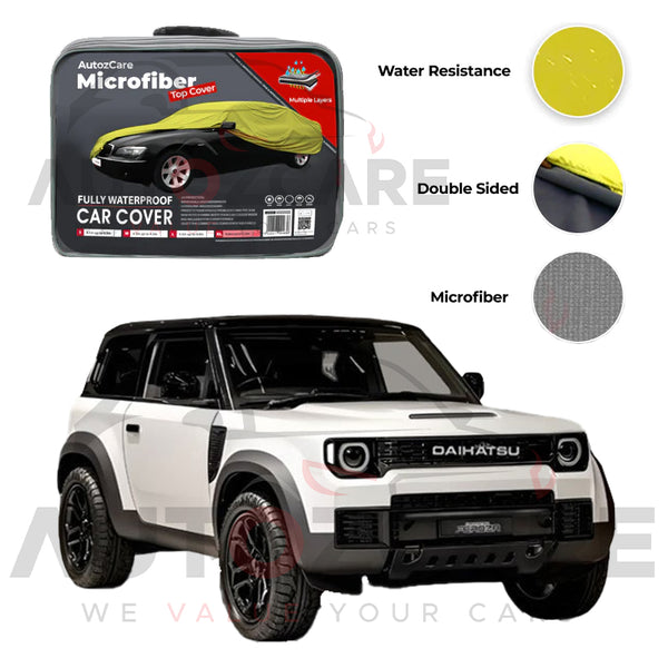 Daihatsu Feroza Microfiber Car Top Cover - Model 2025