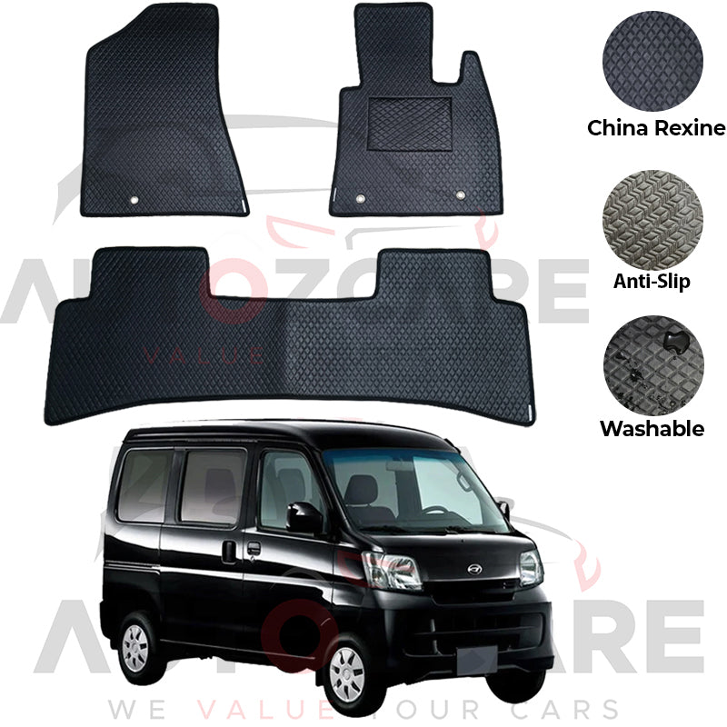 Daihatsu Hijet China Rexine Floor Mat 4PCS - Model 2010-2014