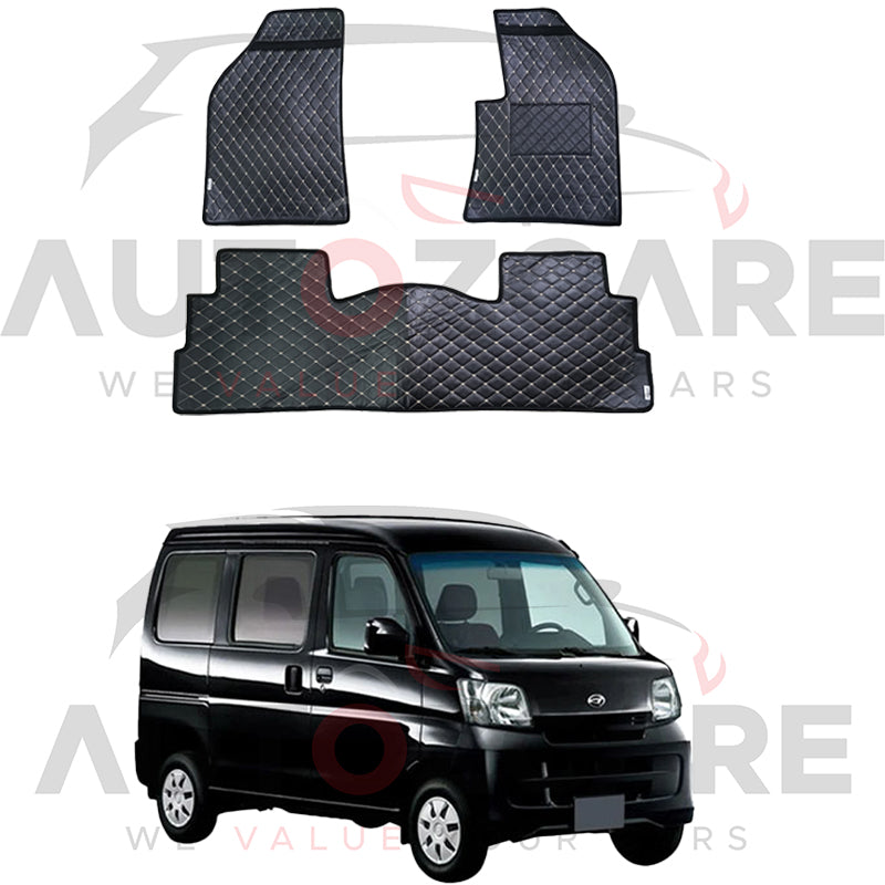 Daihatsu Hijet 7D Floor Mat ( Flat Style ) - Model 2010-2014