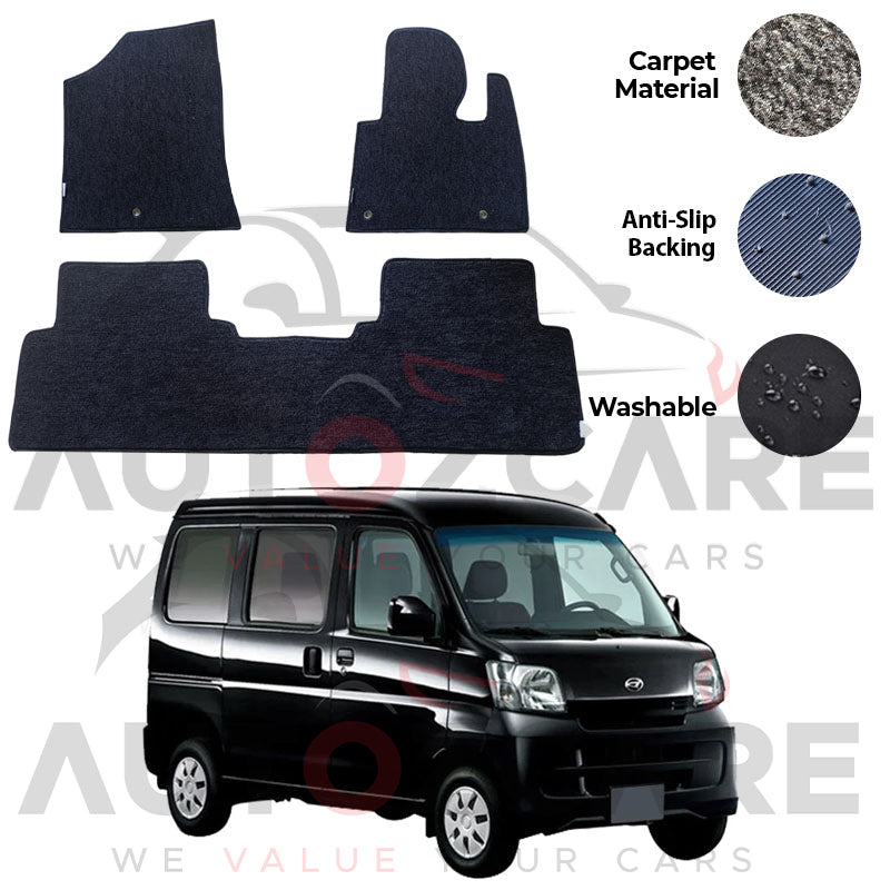 Daihatsu Hijet Genuine Fitting Carpet Floor Mat 4PCS - Model 2010-2014