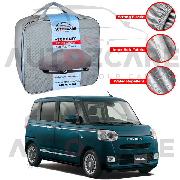 Daihatsu Mira Canbus G 2022-2026 | China Cotton Top Cover | Soft Inner Fabric