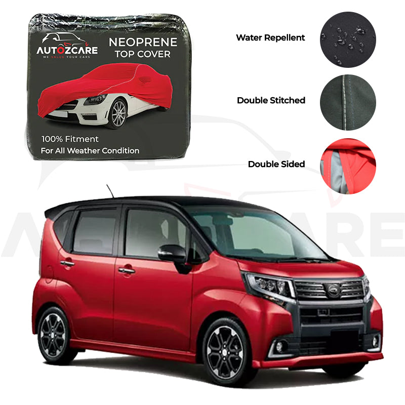 Daihatsu Move Neoprene Top Cover - Model 2014-2018 - AutozCare Pakistan