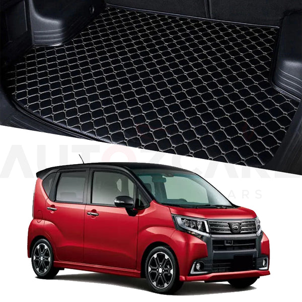 Daihatsu Move 7D Custom Car Trunk Mat - Model 2014-2018 - AutozCare Pakistan